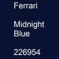 Preview: Ferrari, Midnight Blue, 226954.